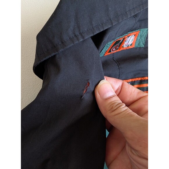 Vintage Pro Player FAMU Florida A&M Rattlers Zip Windbreaker Jacket Men’s Size L - Picture 9 of 10